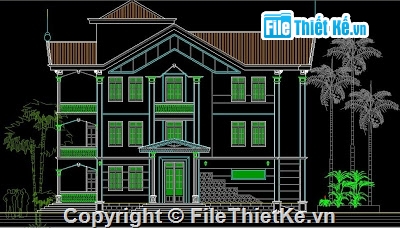 File thiết kế,biệt thự phố,nhà 4 tầng,nhà phố